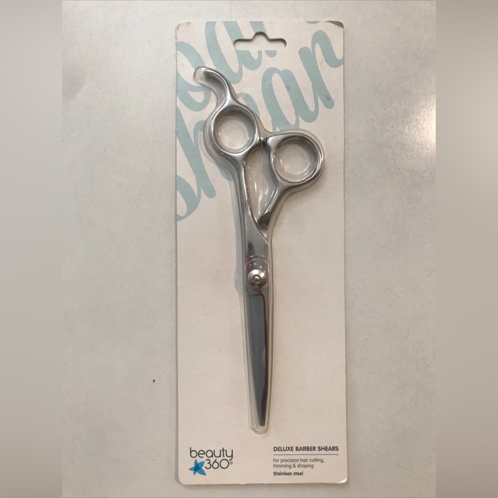 NEW Beauty 360 Deluxe 6 1/2 inches Stainless Steel Barber Shears Shears